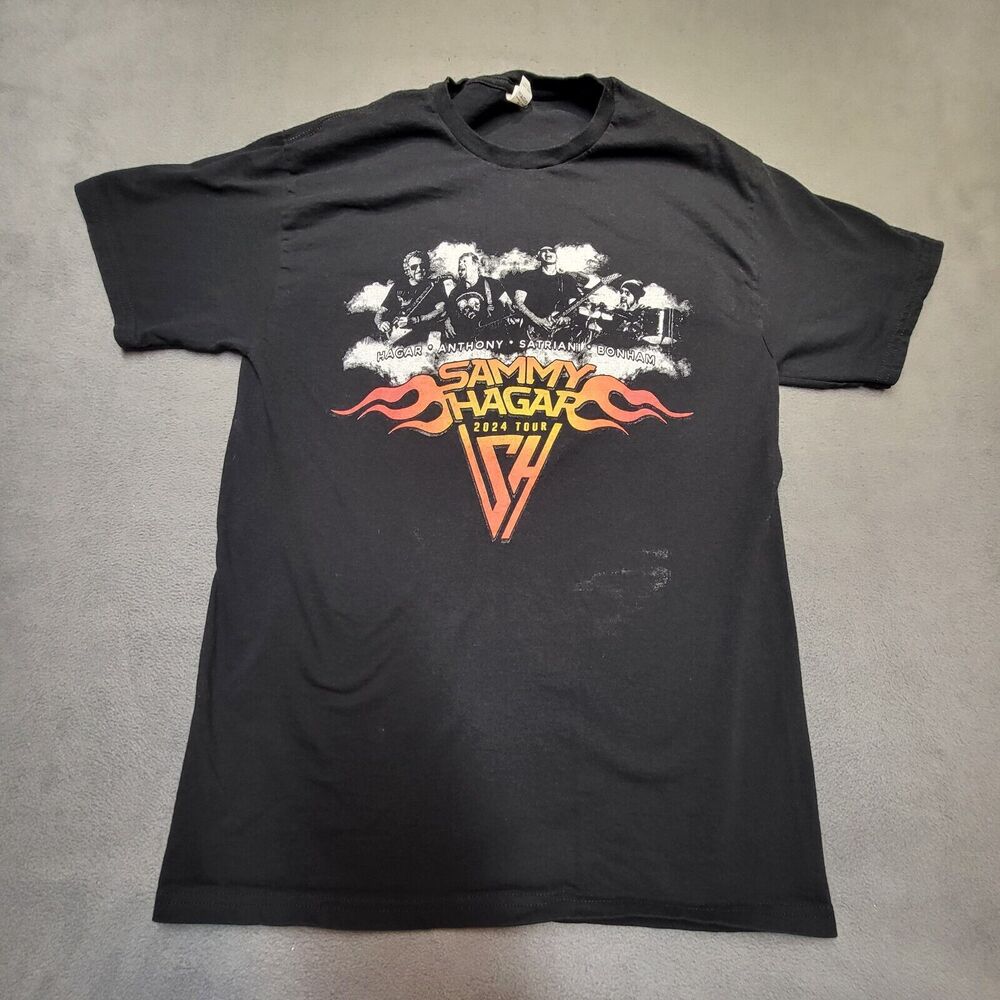 Sammy Hagar Shirt Womens M Black Short Sleeve Graphic 2024 Tour